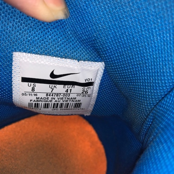 Nike Mens High Tops Size 8US - Picture 7 of 7